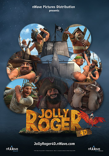 Jolly Roger 4D movie poster