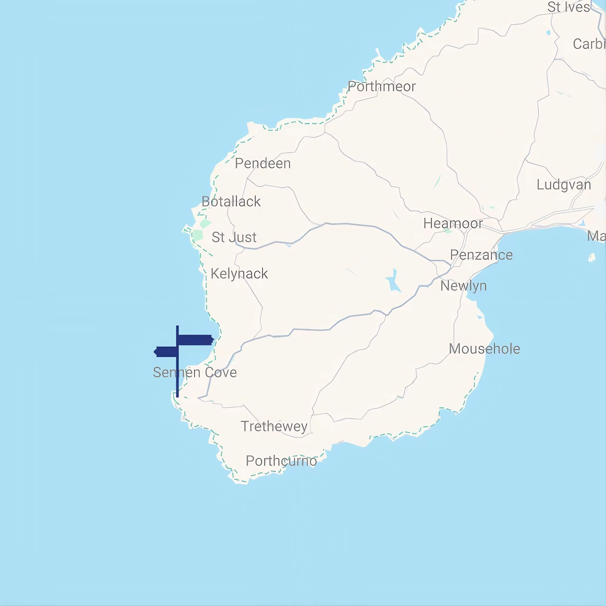 Land's End Where to find us